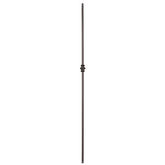 Shape Series 1/2" Square x 44"H Single Knuckle Hollow Iron Baluster